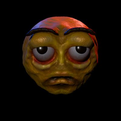 Face with Bags Under Eyes