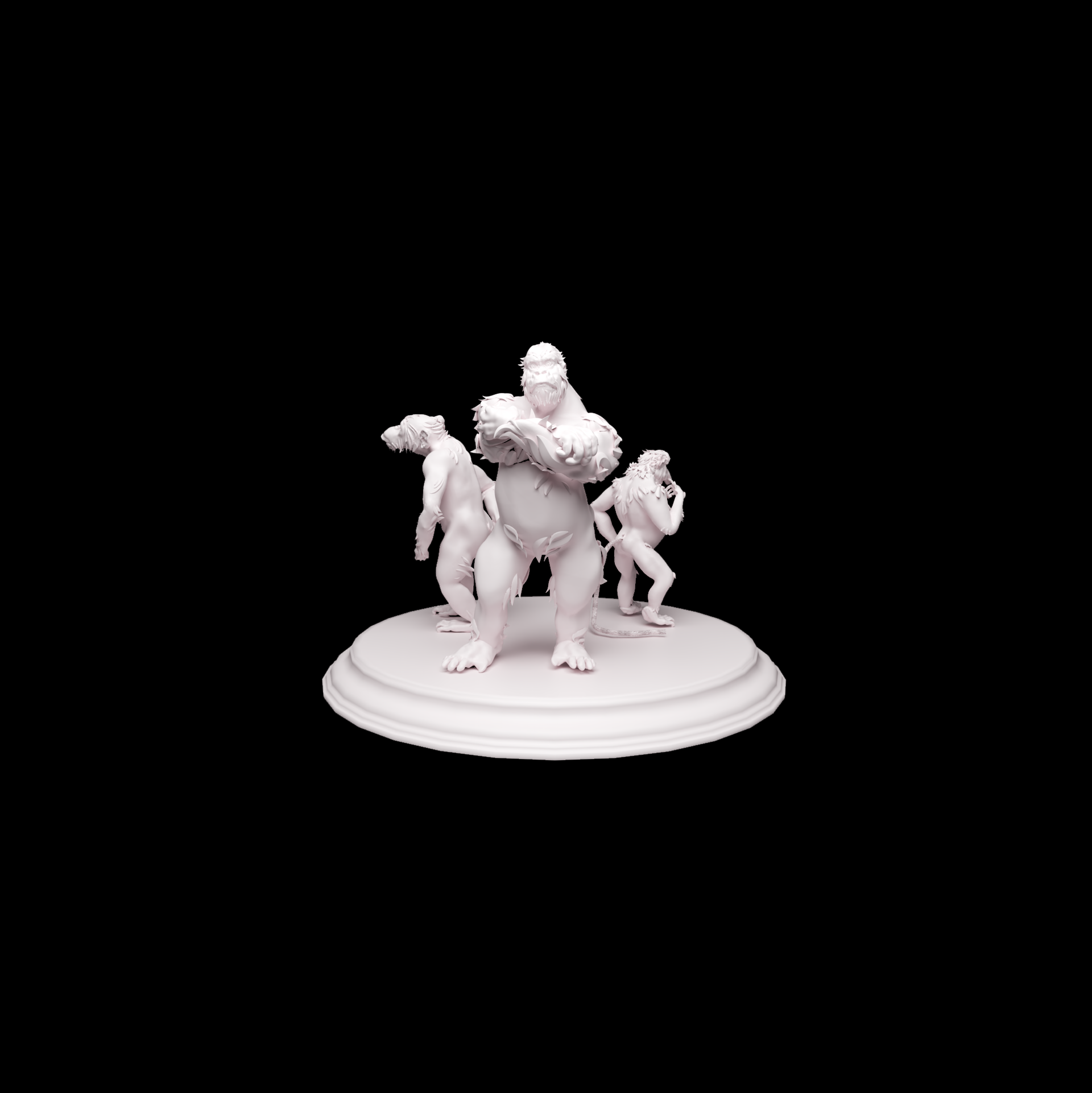 Image: Three Polish Monkeys