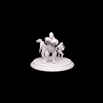 Three Polish Monkeys