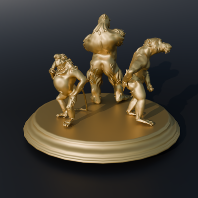 Three Polish Monkeys